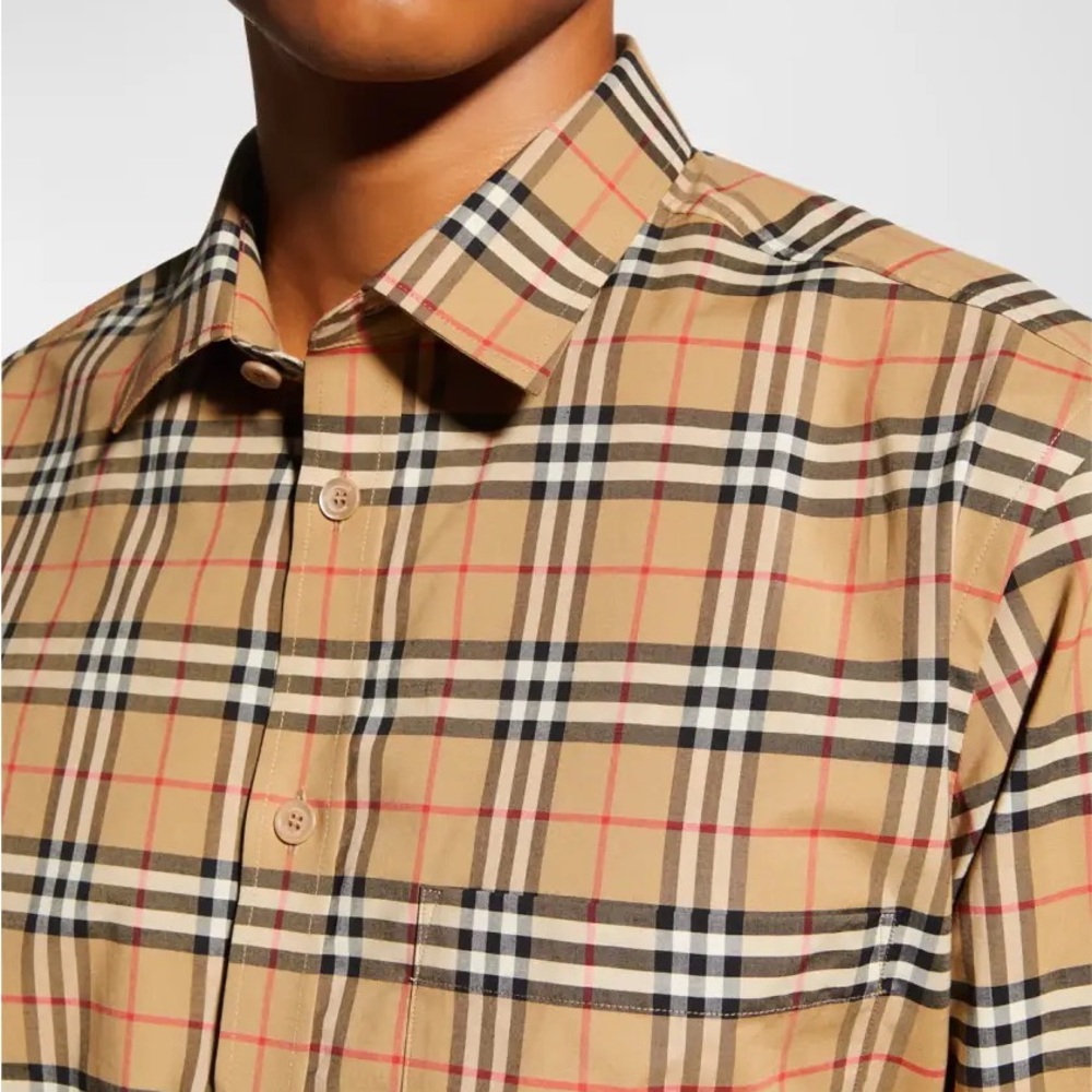 Burberry Check Cotton Shirt